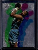 ALONZO MOURNING 1994-95 FLAIR CENTER SPOTLIGHT INSERT