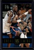 SHAQUILLE O'NEAL PATRICK EWING 1993-94 SKYBOX SHOWDOWN INSERT