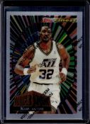 KARL MALONE 1994-95 FINEST CORNERSTONE INSERT