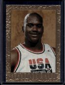 SHAQUILLE O'NEAL 1994 SKYBOX USA GOLD PORTRAIT INSERT