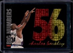 CHARLES BARKLEY 1994-95 HOOPS BIG NUMBERS RAINBOW FOIL INSERT