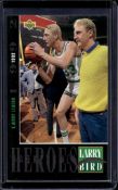 LARRY BIRD 1992-93 UPPER DECK HEROES INSERT LARRY LEGEND