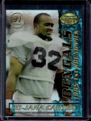 KI-JANA CARTER & DAN WILKINSON 1995 BOWMANS BEST REFRACTOR ROOKIE