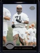 WILLIE ANDERSON 1996 LEAF COLLECTORS EDITION PARALLEL