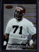 WILLIE ANDERSON 1996 BOWMANS BEST ROOKIE CARD