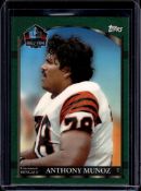 ANTHONY MUNOZ 1998 TOPPS HALL OF FAME INSERT