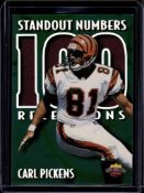 CARL PICKENS 1997 SCOREBOARD STANDOUT NUMBERS INSERT
