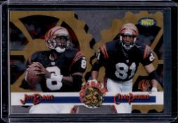 JEFF BLAKE CARL PICKENS 1995 CLASSIC IMAGES FOCUSED INSERT