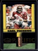 CARL PICKENS 1996 PACIFIC PRO BOWL THE ZONE DIE CUT INSERT