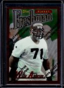 WILLIE ANDERSON 1996 TOPPS FINEST ROOKIE CARD