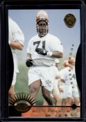 WILLIE ANDERSON 1996 LEAF GOLD PRESS PROOF DIE CUT ROOKIE CARD