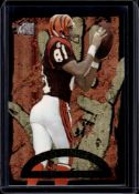 CARL PICKENS 1996 FLEER METAL GOLD FINGERS INSERT