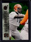 WILLIE ANDERSON 1996 STADIUM CLUB ROOKIE CARD