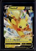 PIKACHU V 2023 POKEMON SWORD & SHIELD BLACK STAR FULL ART PROMO