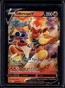 INFERNAPE V 2022 POKEMON SWORD & SHIELD BLACK STAR FULL ART PROMO