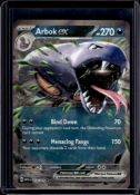 ARBOX EX 2023 POKEMON SCARLETT & VIOLET 151 BLACK STAR HOLO