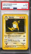 RAICHU HOLO 1999 POKEMON BASE SET PSA GRADED