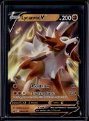 LYCANROC V 2022 POKEMON SWORD & SHIELD FULL ART BLACK STAR PROMO