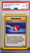 POKE BALL 1999 POKEMON JUNGLE PSA GRADED