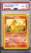 CHARMANDER 1999 POKEMON BASE SET PSA GRADED