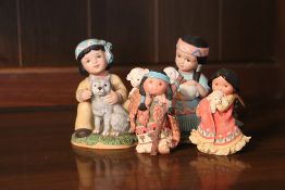 NATIVE AMERICAN FIGURES