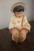 VINTAGE SALT STONE FIGURE