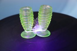 VINTAGE URANIUM GLASS