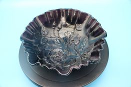 VINTAGE SLAG GLASS