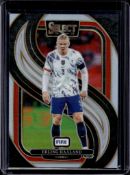 ERLING HAALAND 2024-25 PANINI SELECT MEZZANINE SILVER PRIZM