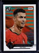 CRISTIANO RONALDO 2024-25 DONRUSS FIFA PITCH KINGS SILVER