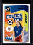ALEX MORGAN 2024-25 DONRUSS FIFA CRUNCH TIME BRONZE FOIL