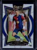 ROBERT LEWANDOWSKI 2024-25 PANINI SELECT FIFA TERRACE SILVER PRIZM