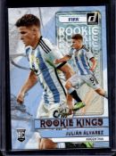 JULIAN ALVAREZ 2022-23 DONRUSS FIFA ROOKIE KINGS ROOKIE CARD