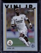 VINI JR 2025 TOPPS CHROME UEFA CFHAMPIONS REFRACTOR