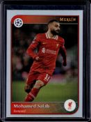 MOHAMED SALAH 2024-25 TOPPS CHROME MERLIN REFRACTOR