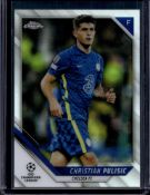 CHRISTIAN PULISIC 2021-22 TOPPS CHROME UEFA REFRACTOR