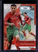 CRISTIANO RONALDO 2022-23 DONRUSS FIFA PITCH KINGS BRONZE INSERT