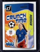 ALEX MORGAN 2024-25 DONRUSS FIFA CRUNCH TIME SILVER FOIL