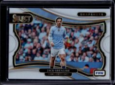 JACK GREALISH 2024-25 PANINI SELECT SNAPSHOTS SILVER PRIZM