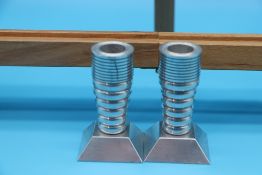MID-CENTURY CANDLE HOLDERS