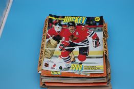 HOCKEY STICKER BOOKS