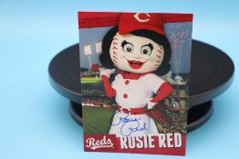 ROSIE RED AUTOGRAPH