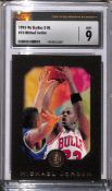 MICHAEL JORDAN 1995-96 SKYBOX E-XL BLACK