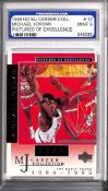 MICHAEL JORDAN 1999-00 UPPER DECK CAREER COLLECTION PICTURES OF EXCELLENCE 1988