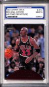 MICHAEL JORDAN 1997 UPPER DECK AIR TIME DEPARTURE INSERT