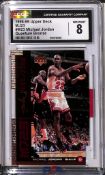 MICHAEL JORDAN 1998-99 UPPER DECK MJ23 QUANTUM BRONZE INSERT. #685/2300