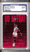 MICHAEL JORDAN 1999-00 UPPER DECK UD EXTRA RETIRES