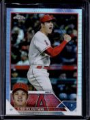 SHOHEI OHTANI 2023 TOPPS CHROME XFRACTOR