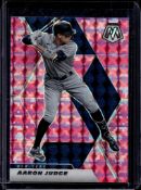 AARON JUDGE 2021 PANINI MOSAIC PINK CAMO PRIZM