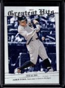 AARON JUDGE 2026 TOPPS GREATEST HITS INSERT